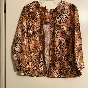 Animal Print Jacket